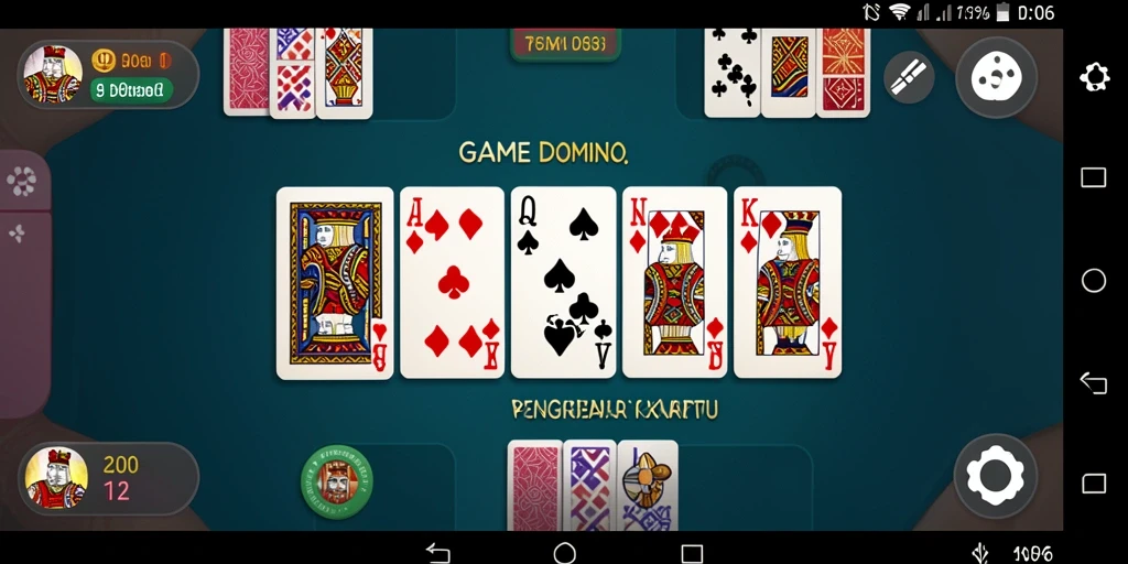 Tampilan gameplay seru di D06 dengan pemain yang bersaing.