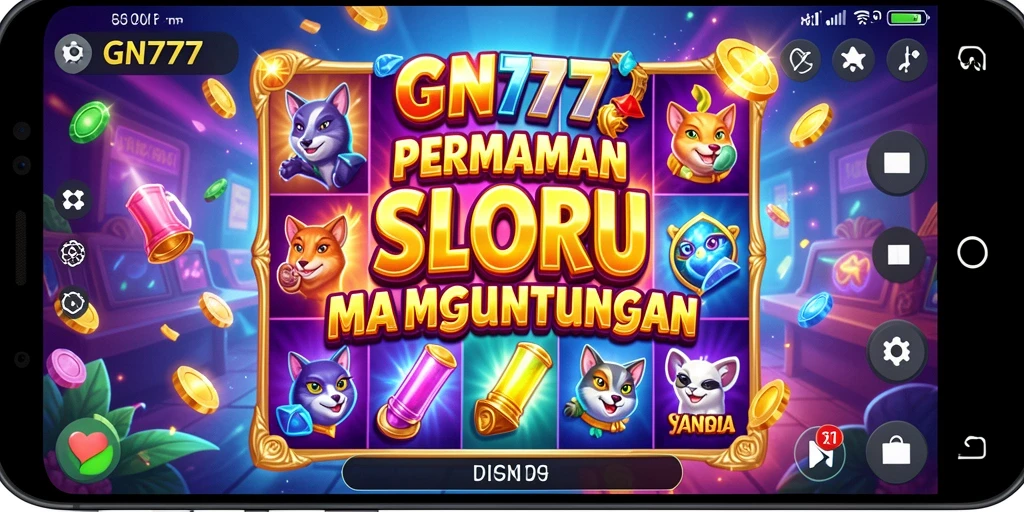Tampilan gameplay seru di GN777 dengan berbagai tema Slot yang menarik.
