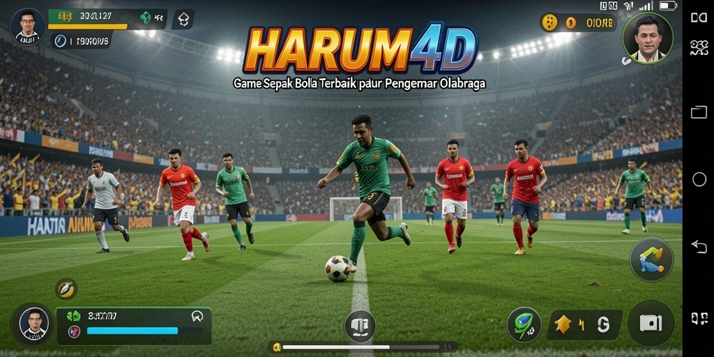 Tampilan gameplay HARUM4D yang seru dan mendebarkan.