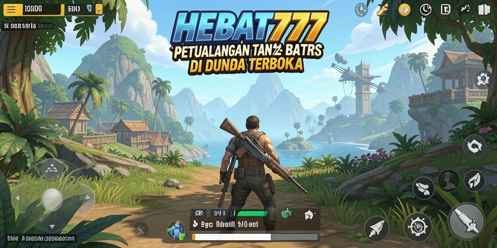 Gameplay seru di dunia terbuka HEBAT777 yang menantang.