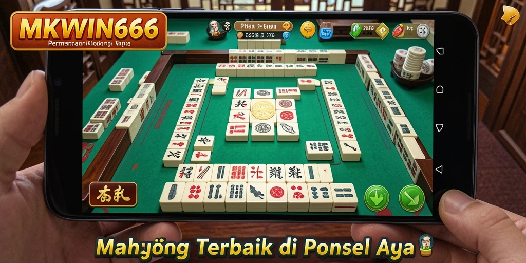 Screenshot gameplay <strong>MKWIN666</strong> menampilkan aksi mengasyikkan Mahjong.
