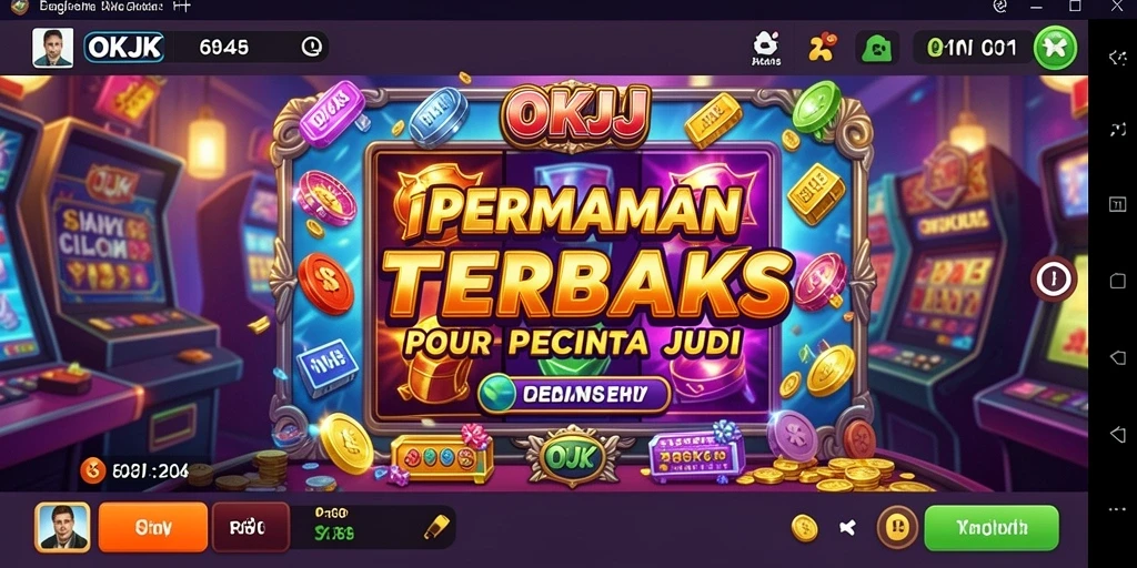 Tampilan gameplay Slot yang menarik dan mengasyikkan di OKJK.