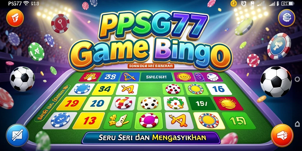 Tampilan menarik dari gameplay Bingo PSG77