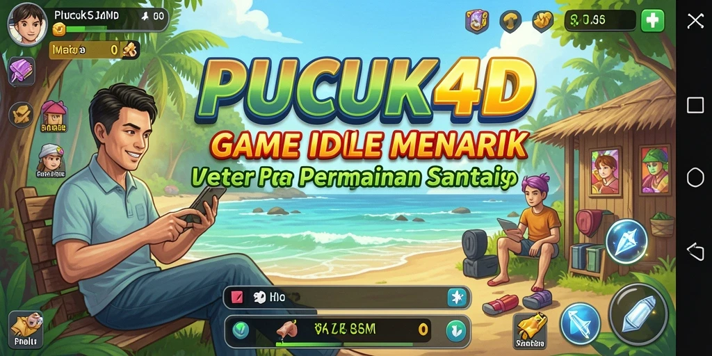 Tangkapan layar gameplay PUCUK4D yang menunjukkan keseruan permainan Idle.